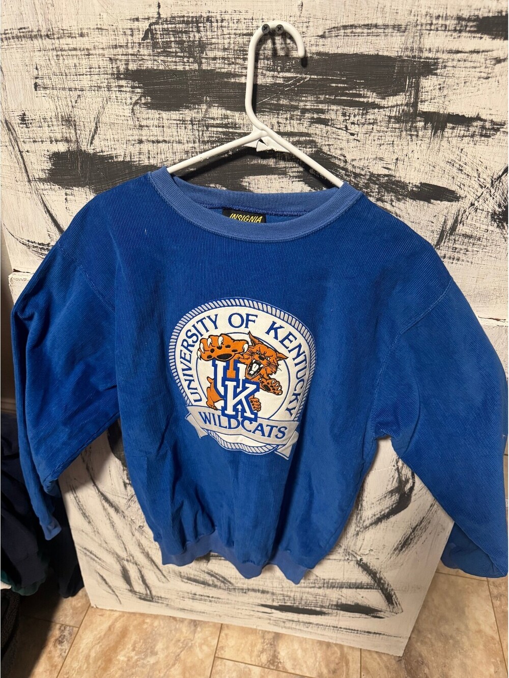 Vintage UK CORDUROY longsleeve pullover